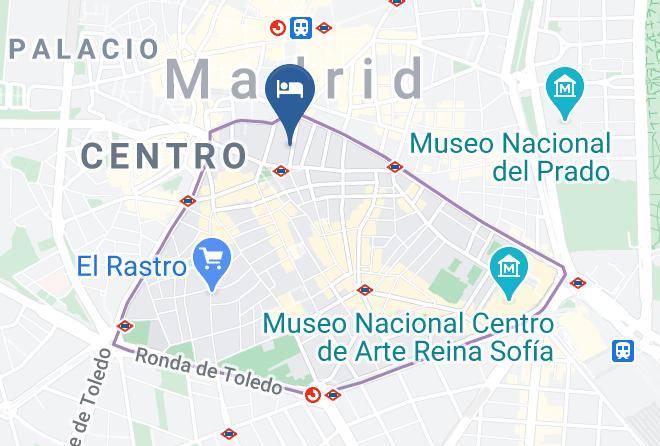 Hotel Eurostars Plaza Mayor Map
