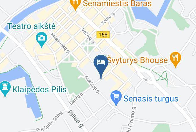 Klaipeda - Hotel Euterpe Maps