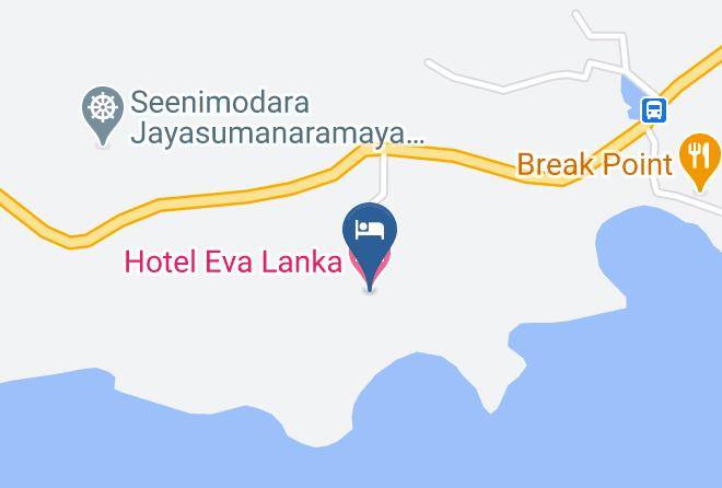 Galle - Hotel Eva Lanka Maps