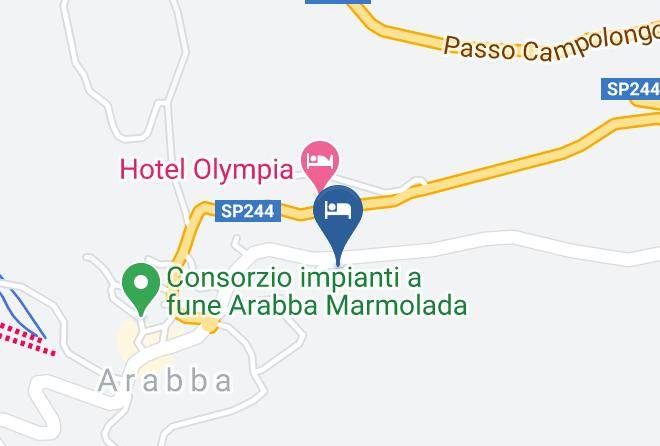 Belluno - Hotel Evaldo Maps
