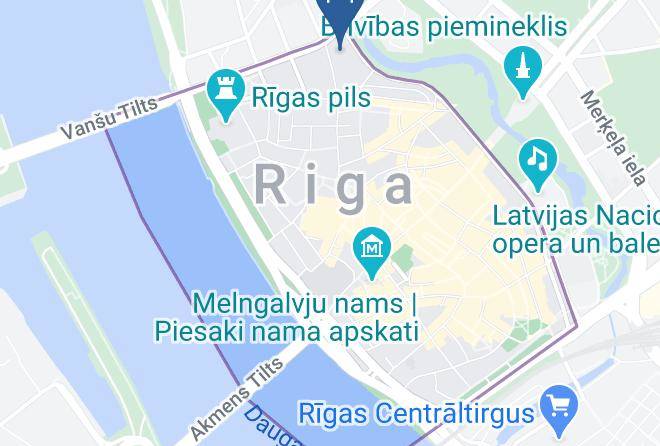 Riga - Hotel Evaline Maps