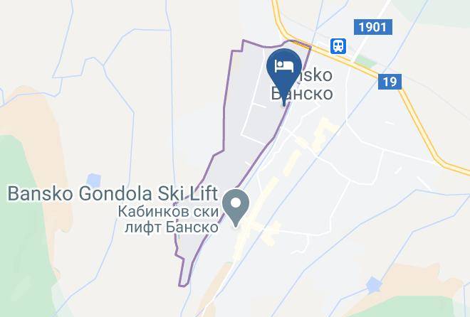 Bansko - Hotel Evelina Palace Maps
