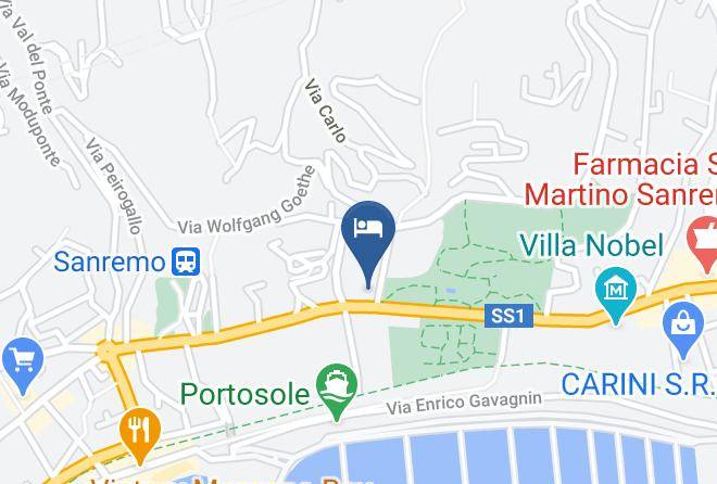 Imperia - Hotel Eveline Portosole Maps