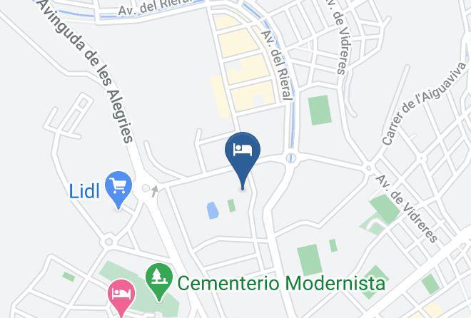 Girona - Hotel Evenia Olympic Garden Maps
