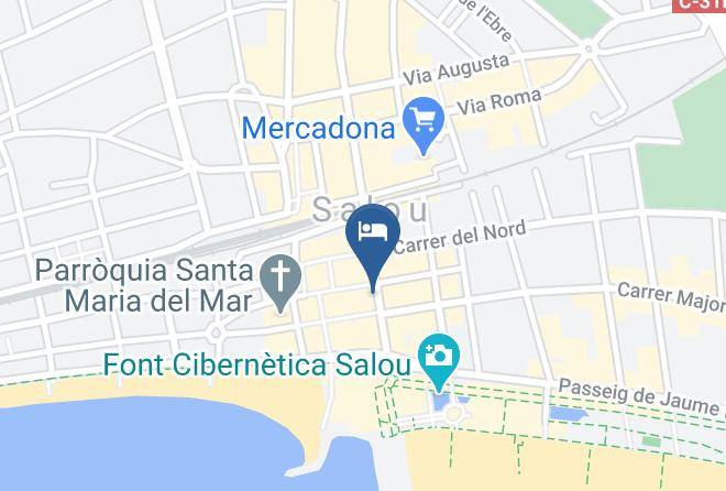 Tarragona - Hotel Evenia President Maps