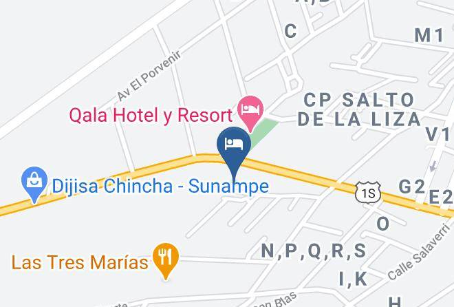 Chincha - Hotel & Eventos Bella Durmiente Maps