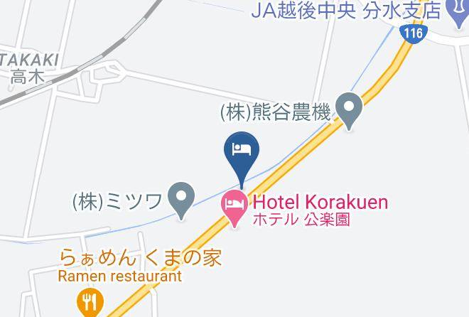 Tsubame City - Hotel Ever Maps