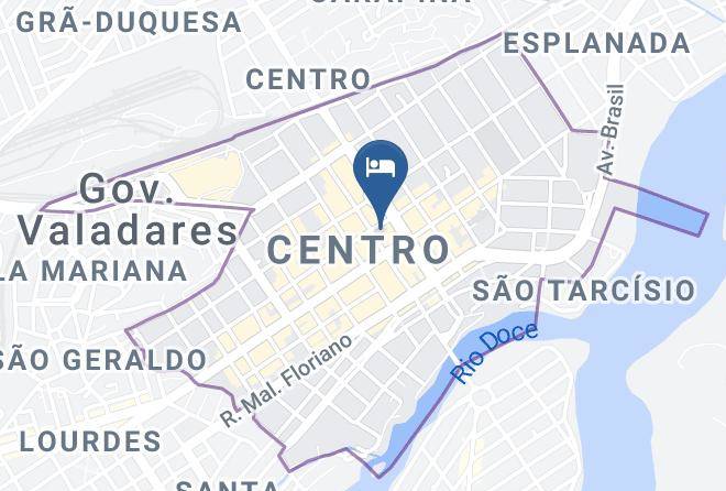 Governador Valadares - Hotel Everest Gv Maps