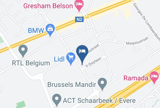 Evere - Hotel Evergreen Maps