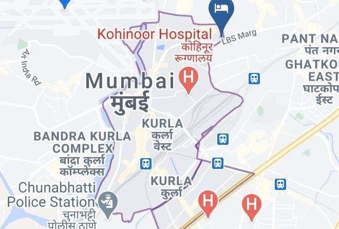 Mumbai - Hotel Evergreen Maps