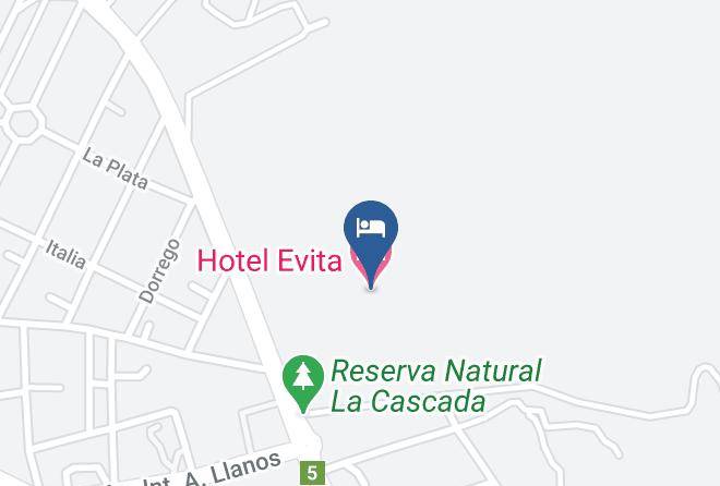 Calamuchita Department - Hotel Evita Maps