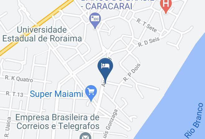 Caracarai - Hotel Evolucao Maps