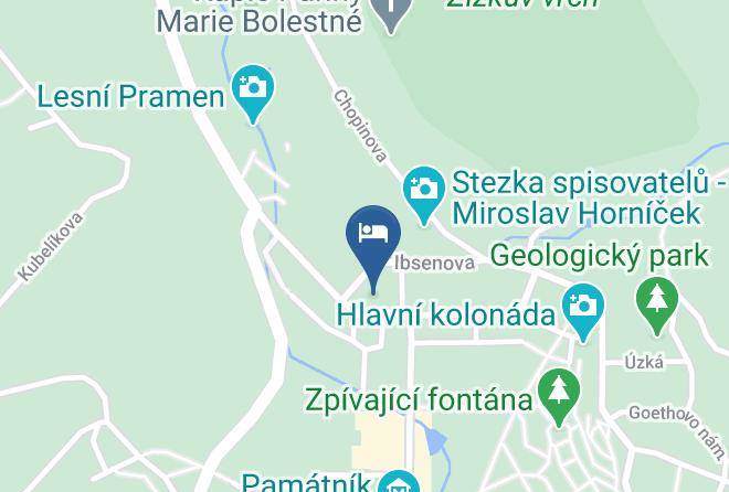 Hotel Evropa Kosev Sro Map