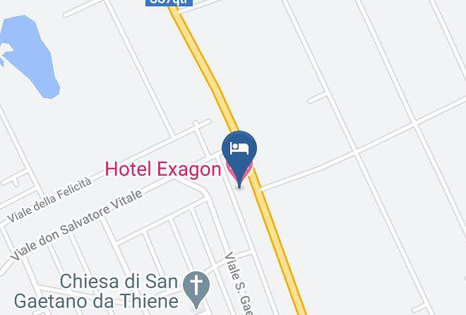 Caserta - Hotel Exagon Maps