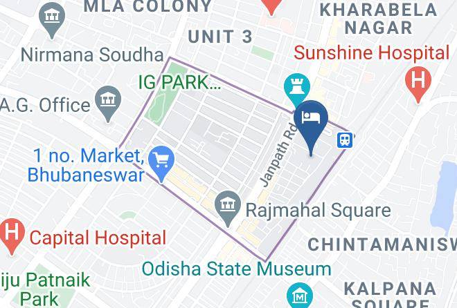 Bhubaneshwar - Hotel Excellency Pvt Ltd Maps