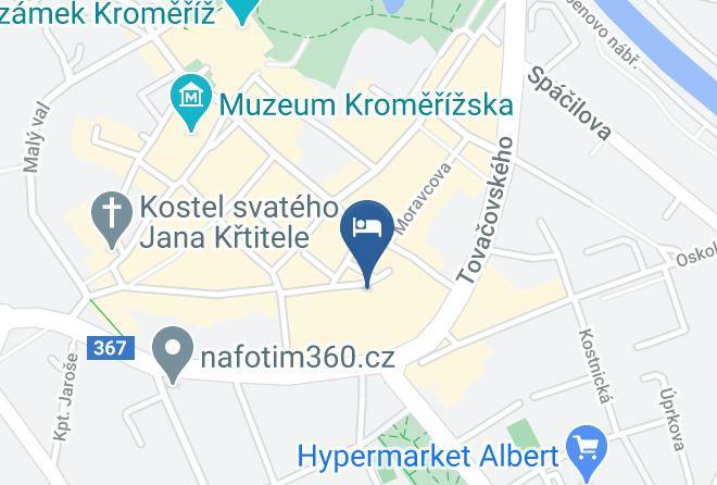 Kromeriz - Hotel Excellent Maps