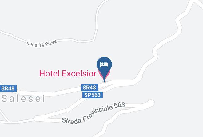 Belluno - Hotel Excelsior Maps