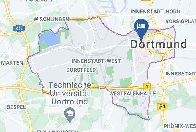 Dortmund - Hotel Excelsior Dortmund Hauptbahnhof Maps