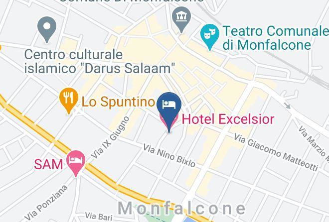 Hotel Excelsior Map