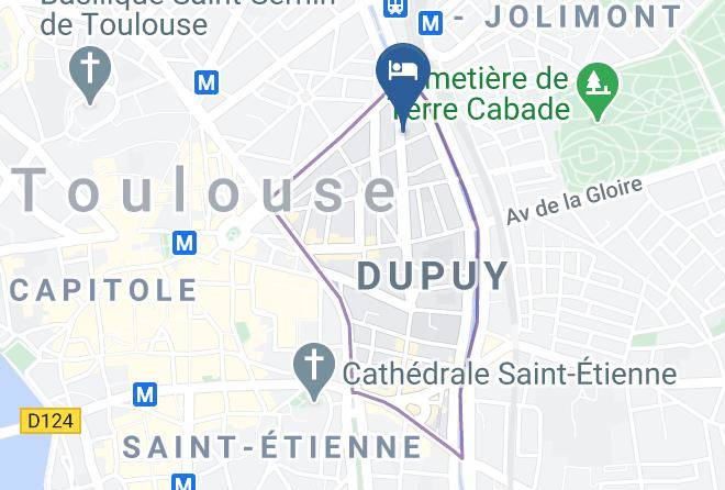 Haute Garonne - Hotel Excelsior Maps