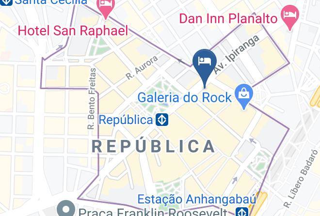Sao Paulo Republica - Hotel Excelsior Ipiranga Maps