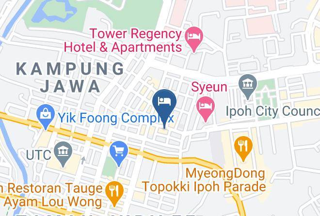 Kinta District - Hotel Excelsior Maps