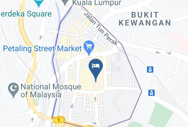 Kuala Lumpur - Hotel Excelsior Maps