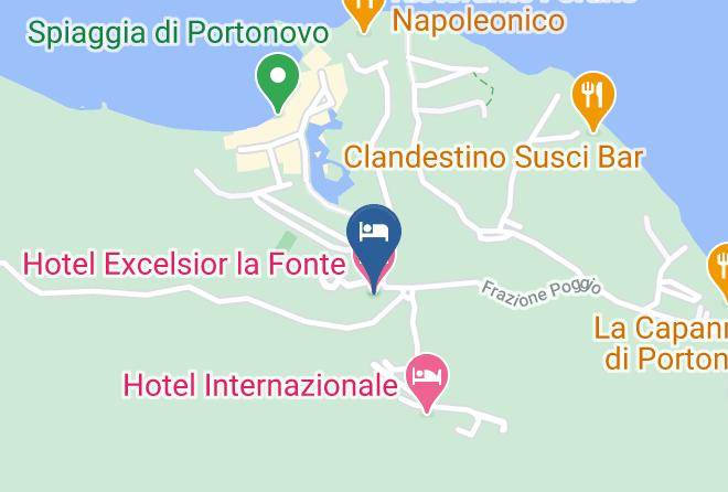 Ancona - Hotel Excelsior La Fonte Maps