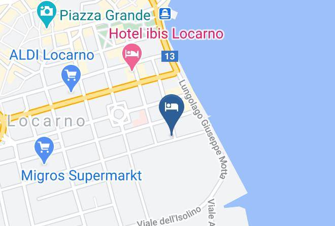 Hotel Excelsior Locarno Map