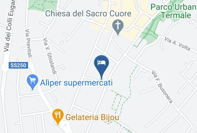 Padua - Hotel Excelsior Terme Maps