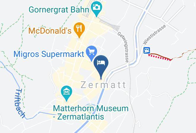 Visp - Hotel Excelsior Maps