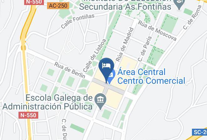 Auna - Hotel Exe Area Central Maps