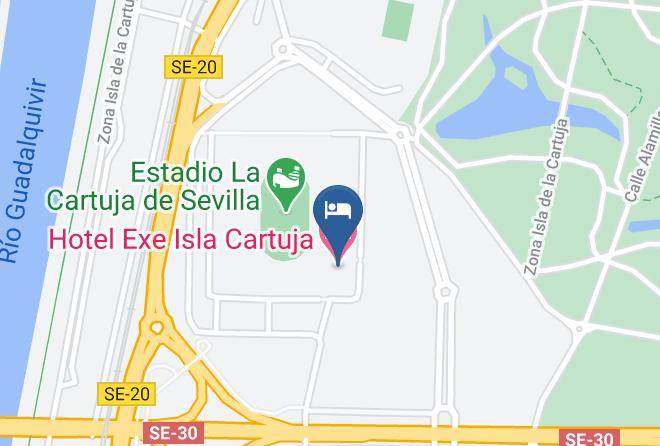 Seville - Hotel Exe Isla Cartuja Maps