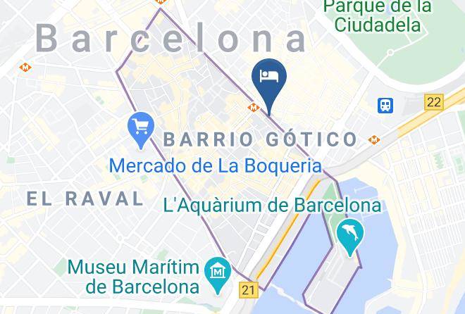 Hotel Exe Laietana Palace Map