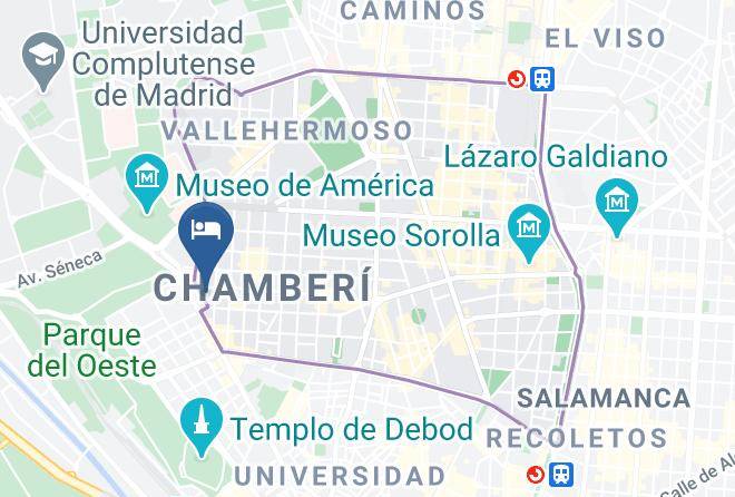 Madrid - Hotel Exe Moncloa Maps