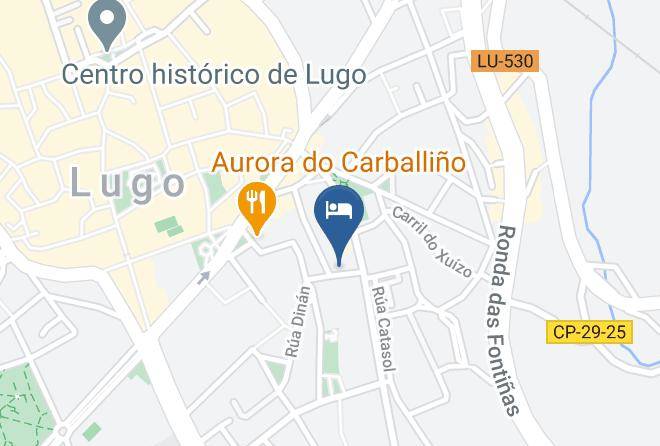 Lugo - Hotel Exe Puerta De San Pedro Maps