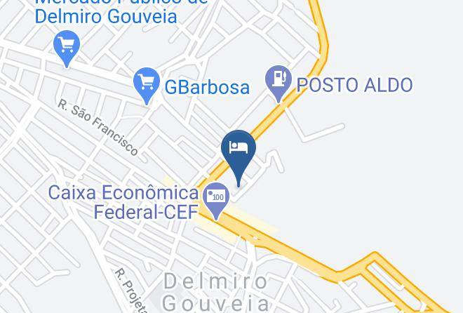 Delmiro Gouveia - Hotel Executive Maps
