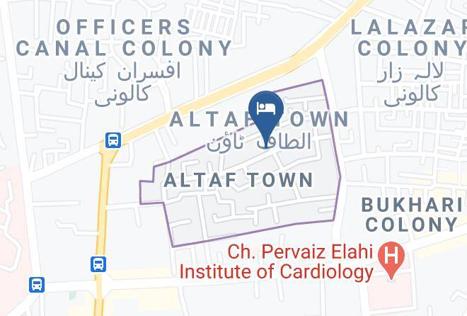 Islamabad - Hotel Executive One Maps