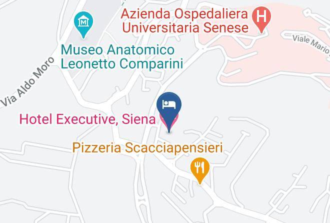 Siena - Hotel Executive Siena Maps
