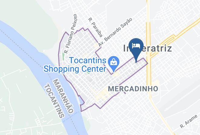 Imperatriz - Hotel Executivo Itz Maps