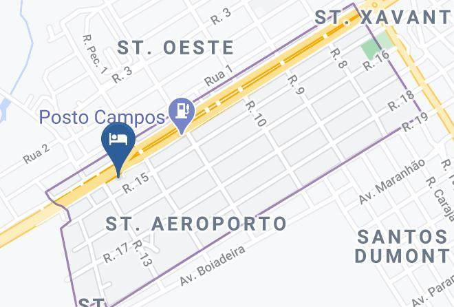 Sao Miguel Do Araguaia - Hotel Executivo Palace Maps