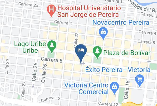 Pereira - Hotel Exito Maps