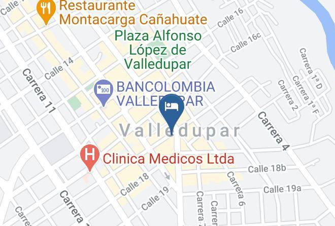 Valledupar - Hotel Exito Valledupar Maps