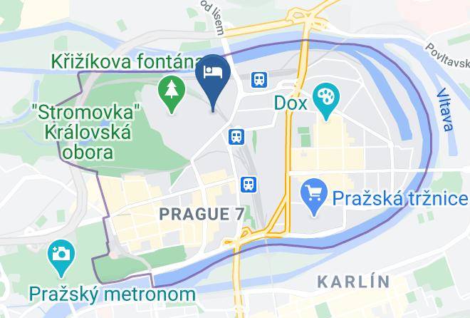Prague - Hotel Expo Maps