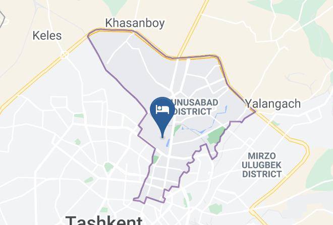 Tashkent - Hotel Expo Tashkent Maps