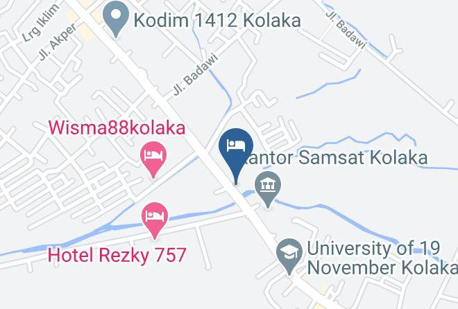 Kolaka Regency - Hotel Expres Maps