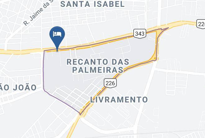 Teresina - Hotel Express Arrey Maps