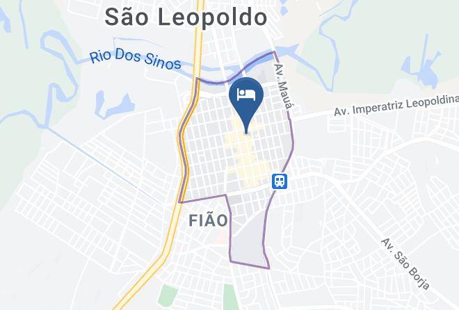 Sao Leopoldo - Hotel Express Confort Maps