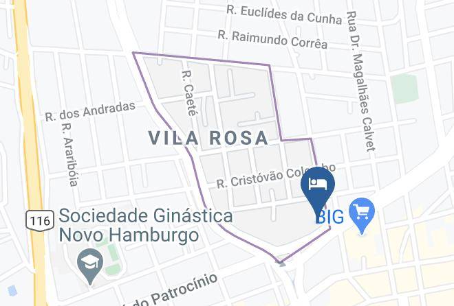 Novo Hamburgo - Hotel Suarez Executive Maps
