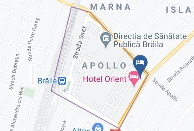 Braila - Hotel Express Maps